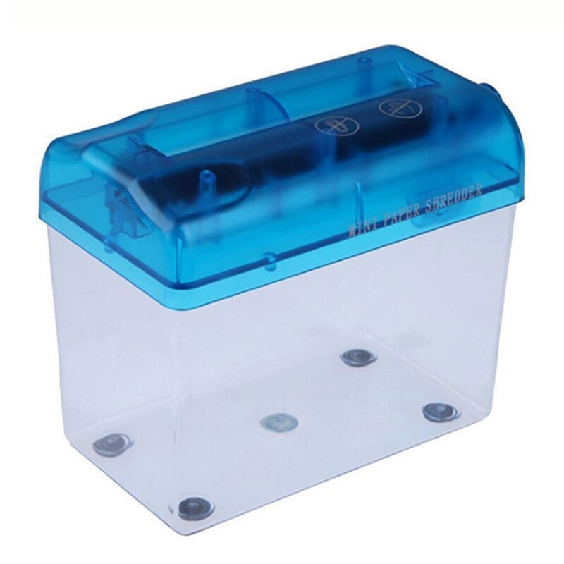 Portable Mini-Shredder Manual Shredder Manual A6 Paper Cutting Tool Office Household Desktop Paper Shredder