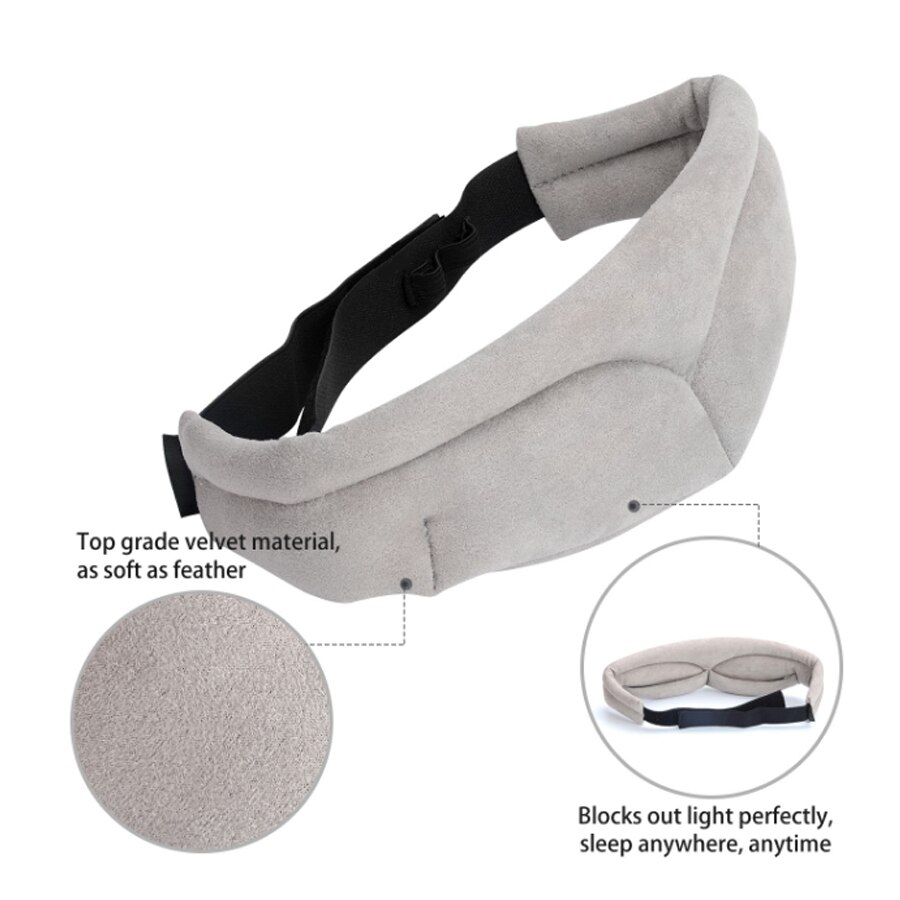 3d slaapmaskers oogbescherming slaapmaskers ooglapje slaapmasker voor meisjes jongens reis relax nacht slaap oogbescherming blinddoek verband