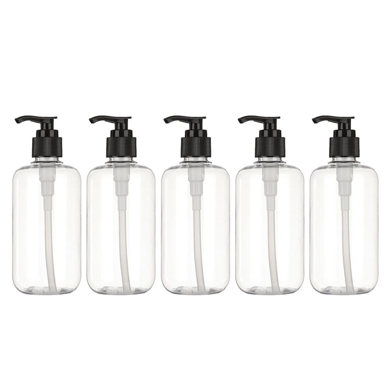 5X 200Ml Soap Dispenser Plastic Foaming Bottle Liquid Pump Container: Light Yellow