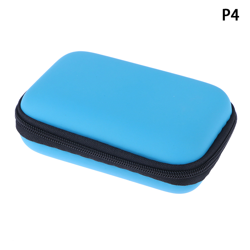 Mini Camera Case Bag Multi-functional Earphone Bag Video Waterproof Digital Portable Hard Bag EVA Storage Box Storage Bag 1Pc