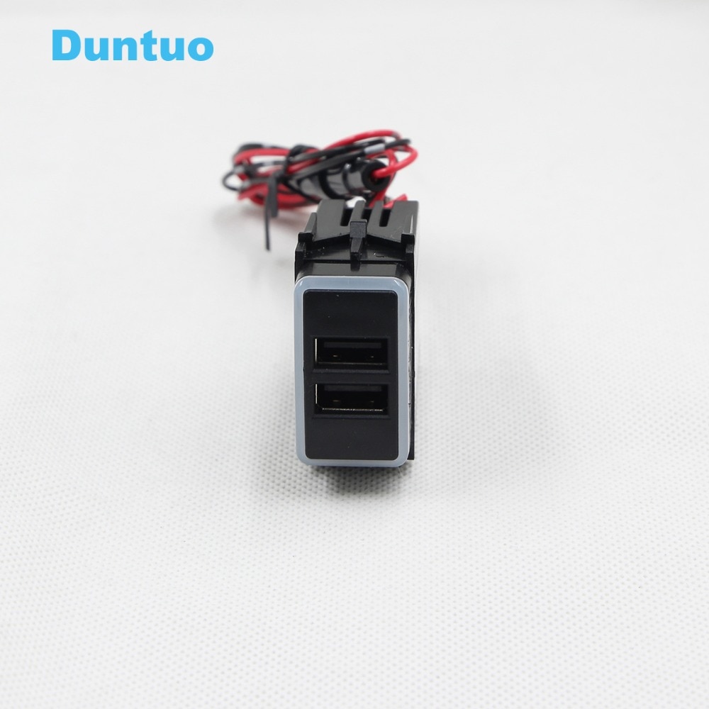 QC3.0 Quickcharge Autolader Dubbele USB Telefoon PDA DVR Adapter Voor Nissan