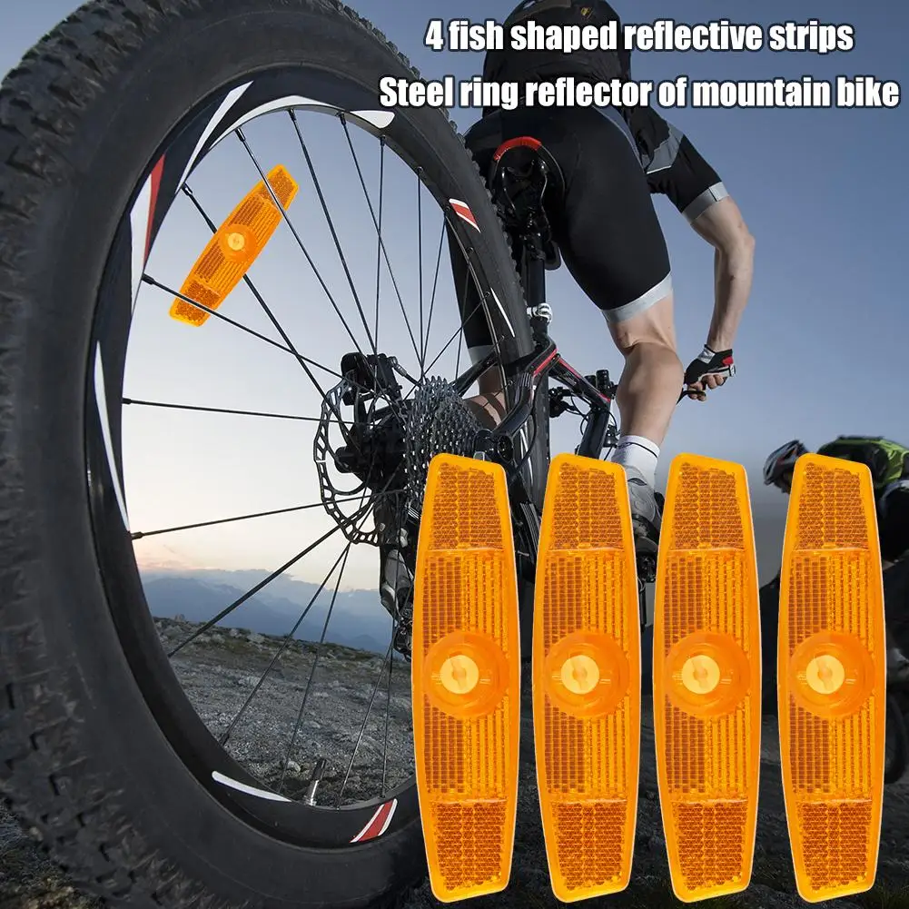 1-12 Stück Fahrradsp eichen reflektoren MTB Rennrad warnen speiche Sicherheits reflektor leuchten Fahrrad Rad Felgen leuchten Fahrrad zubehör