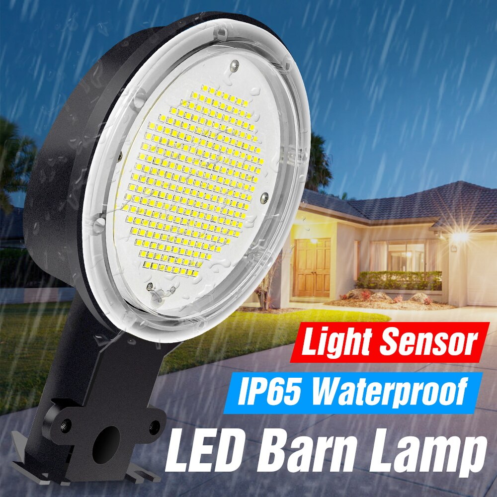 100W 120W FloodLight LED Outdoor Lamp 240V Waterproof Induction Wall Lampy LED Barn Lights 80W High Brightness Street Ampoule