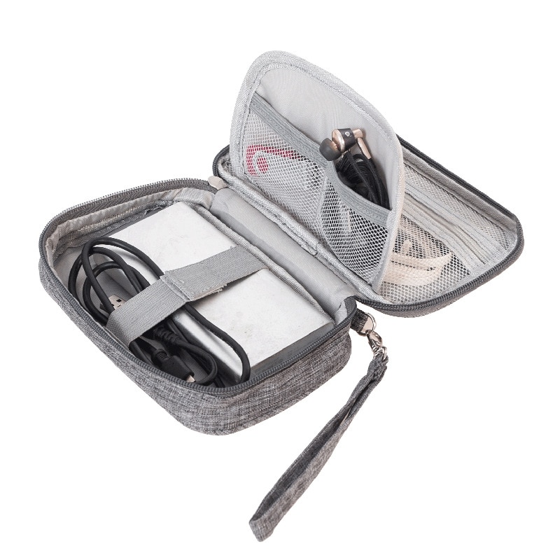 Cable Organizer Travel Bag Wires Charger Digital Bag USB Gadget Portable Electronic Bags Zipper Case Storage Pouch Accessories