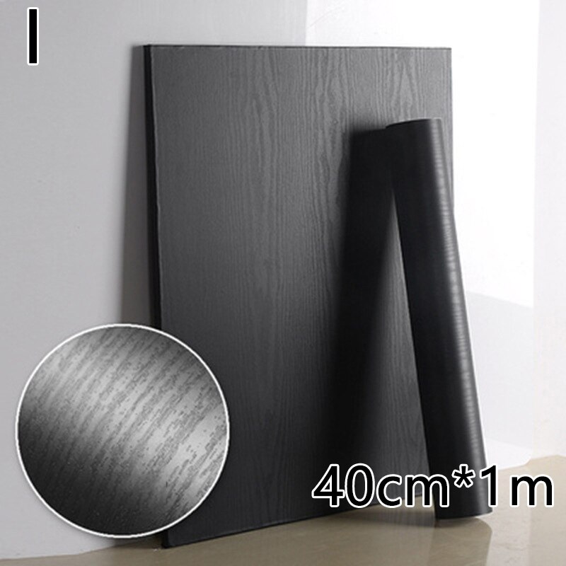 1M Waterdicht Hout Vinyl Behang Roll Zelfklevende Contact Papier Deuren Kast Desktop Moderne Meubels Decoratieve Sticker: I
