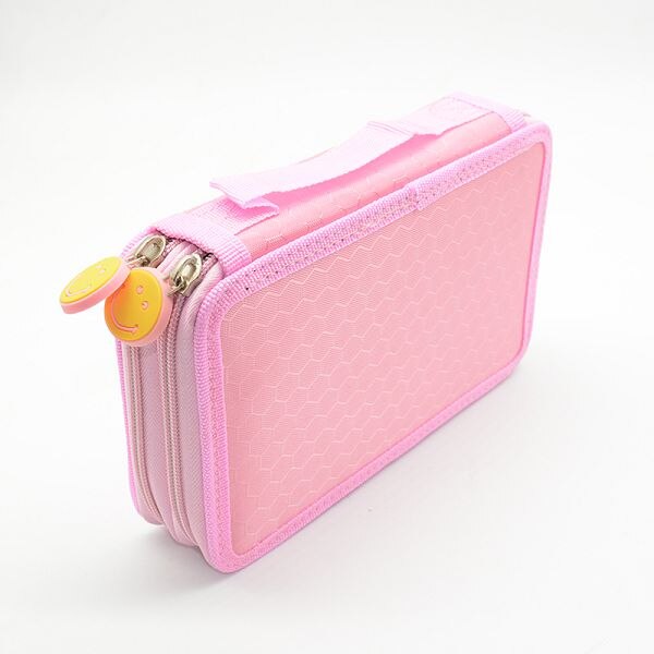 4th- etasjes pennal fargerik kawaii estuche escolar pennal bukse scolaire stylo penneboks blyantboks skrivesaker: 2th etasjes rosa