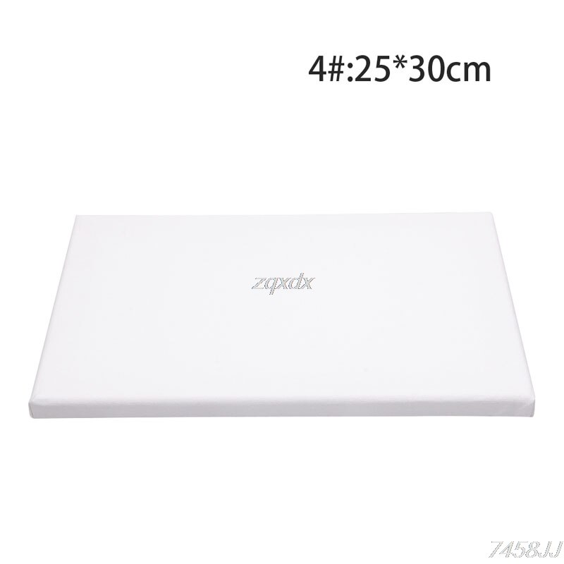Painting Canvas Blank Cotton Canvas Panels Square Mounted Art Artist Boards Painting Tool Craft G12: 4