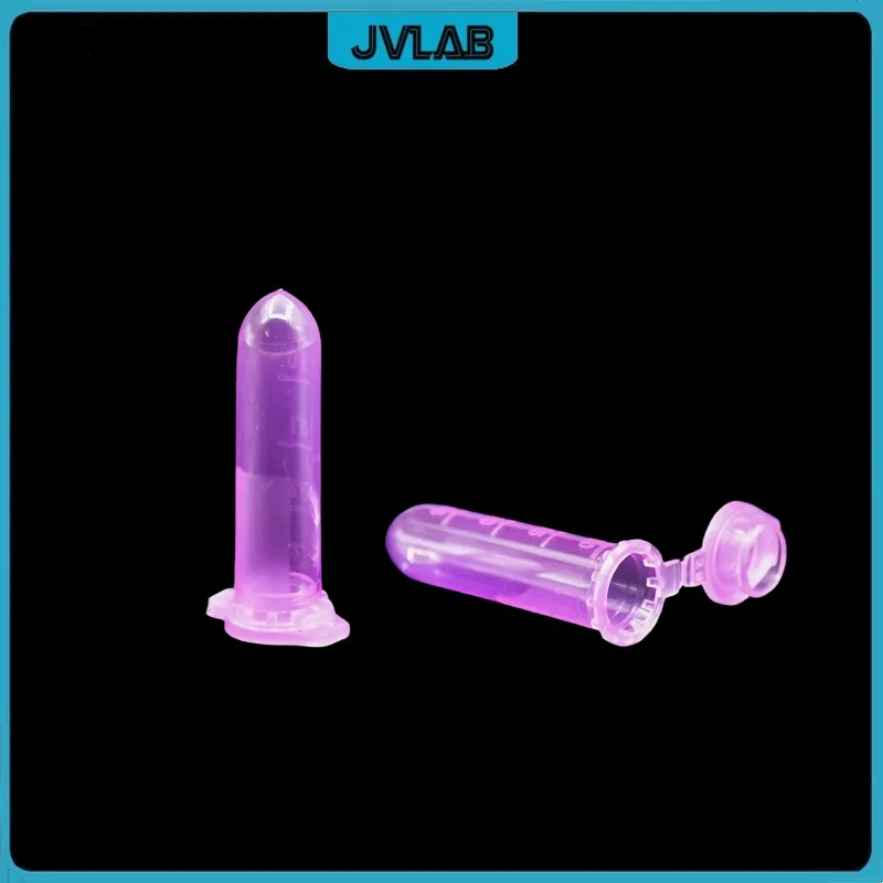 Microtubes Centrifugebuis 2 ml Lab Centrifugaalbuis Kleurrijke EP Buis Bodem Ronde PP Reageerbuis Snap-cap Clear Schaal 100/PK