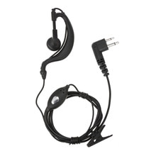 P992 Two Pin M Plug K Plug Walkie Talkie Headset Earpiece with Mic PTT for Motorola Two Way Radio Walkie Talkie Earhook