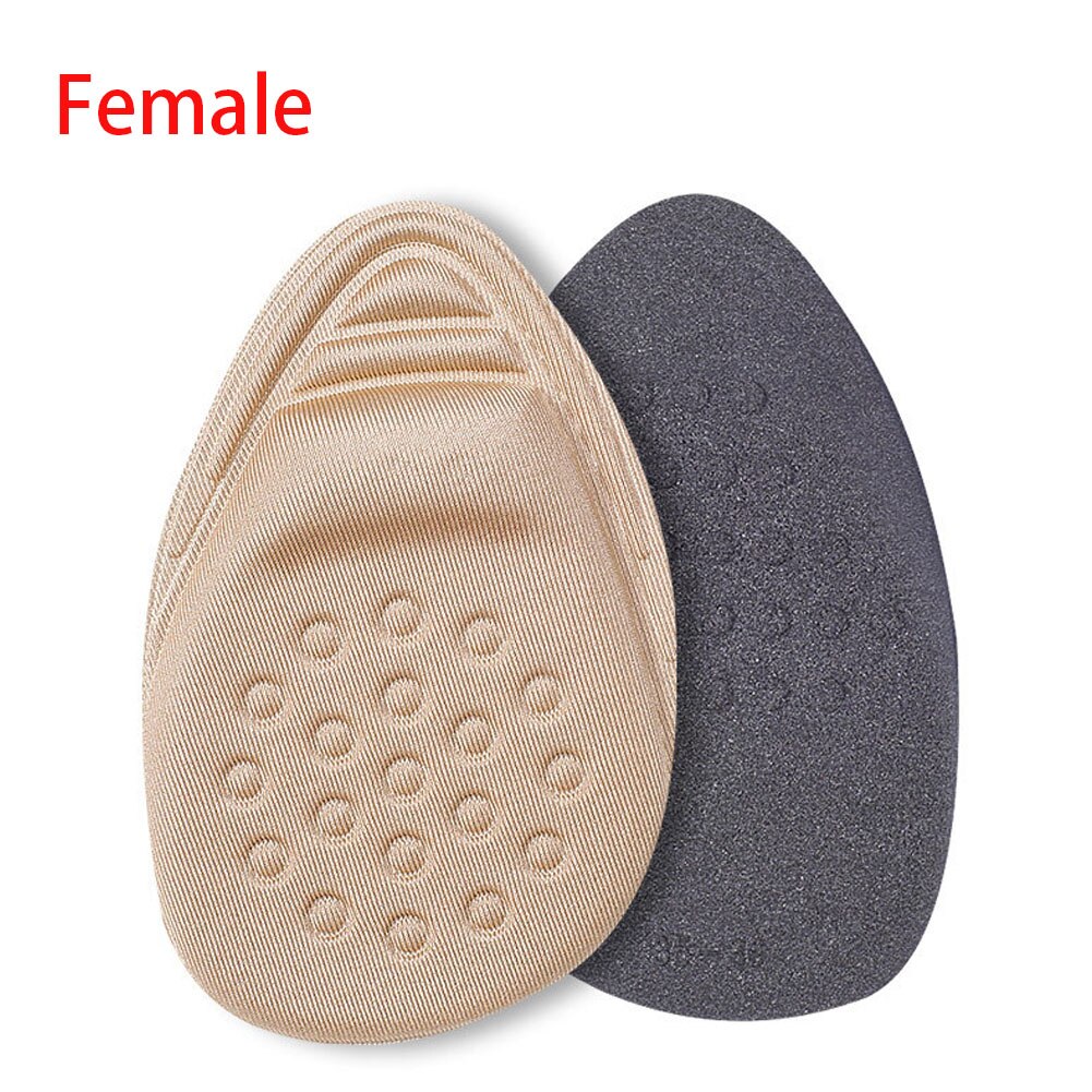 Women Men Pain Relief Forefoot Insert Half Insoles Non-slip Sole Shoe Cushion Reduce Padded Front Foot Pads for Shoes Inserts: 3