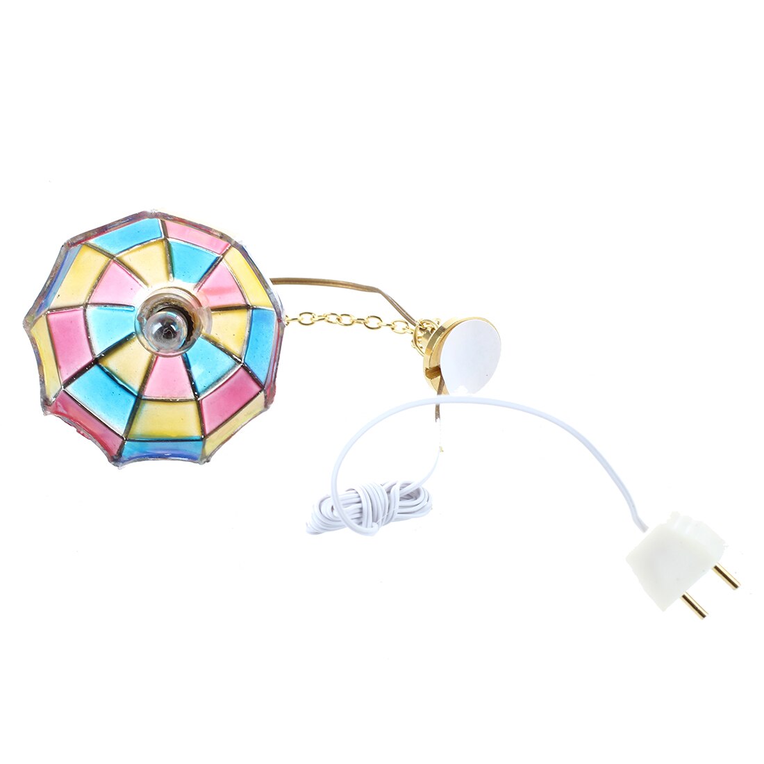 Beste Poppenhuis Miniatuur Mooie Kleur Plafond Lamp Licht Opknoping Lampen