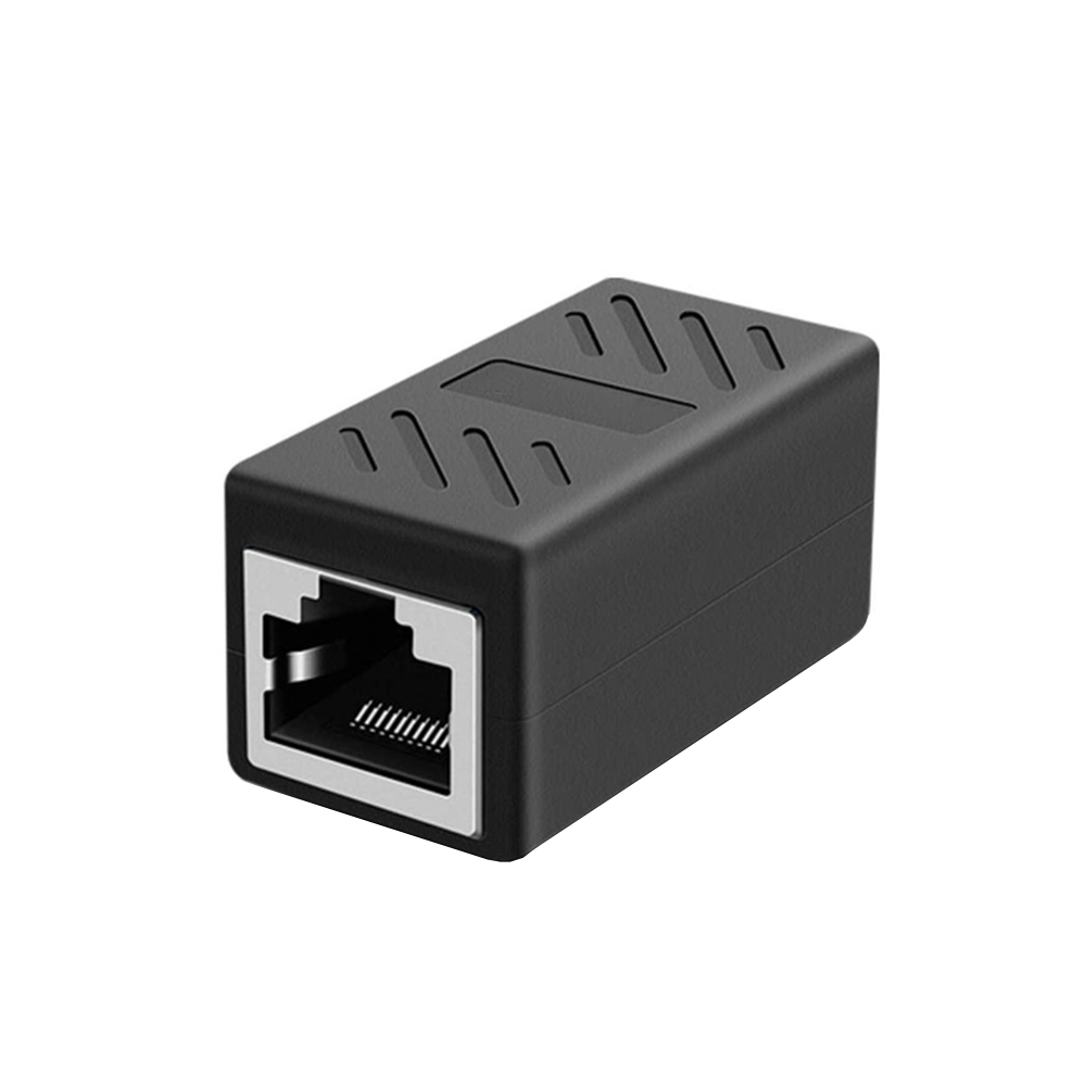 RJ45 Splitter 1 to 2 Ethernet Adapter Internet Network Cable Extender RJ45 Connector Coupler for PC TV Box Router: army green