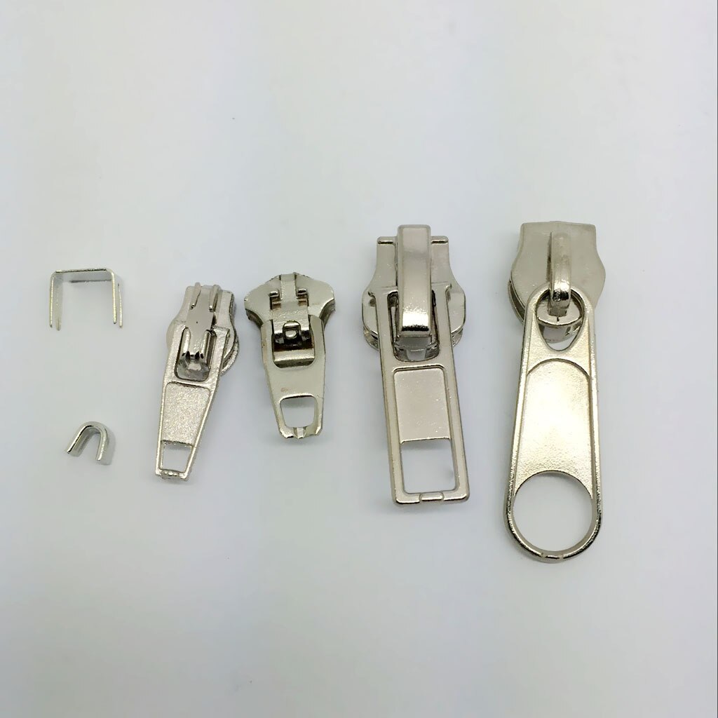 22 Pieces Fix Instant Zipper Repair Kit Zip Sliders Stops Removable Rescue Replacement Part for Bag Clothes Jeans