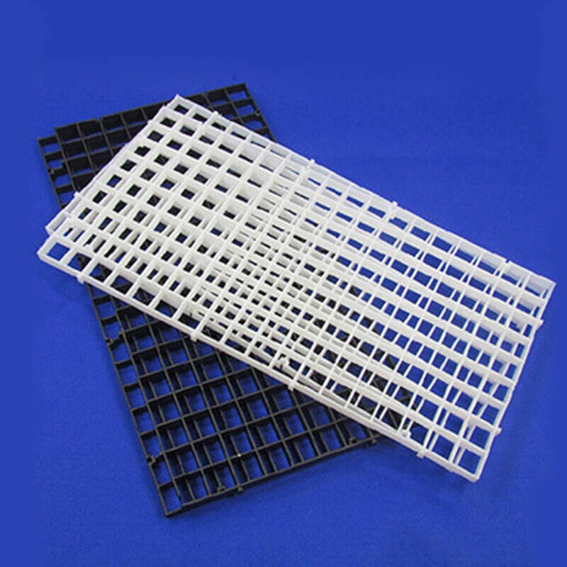 Durable Plastic Fish Grid Divider Tray Egg Crate Aquarium Tank Filter Bottom Isolate Pane DFK889