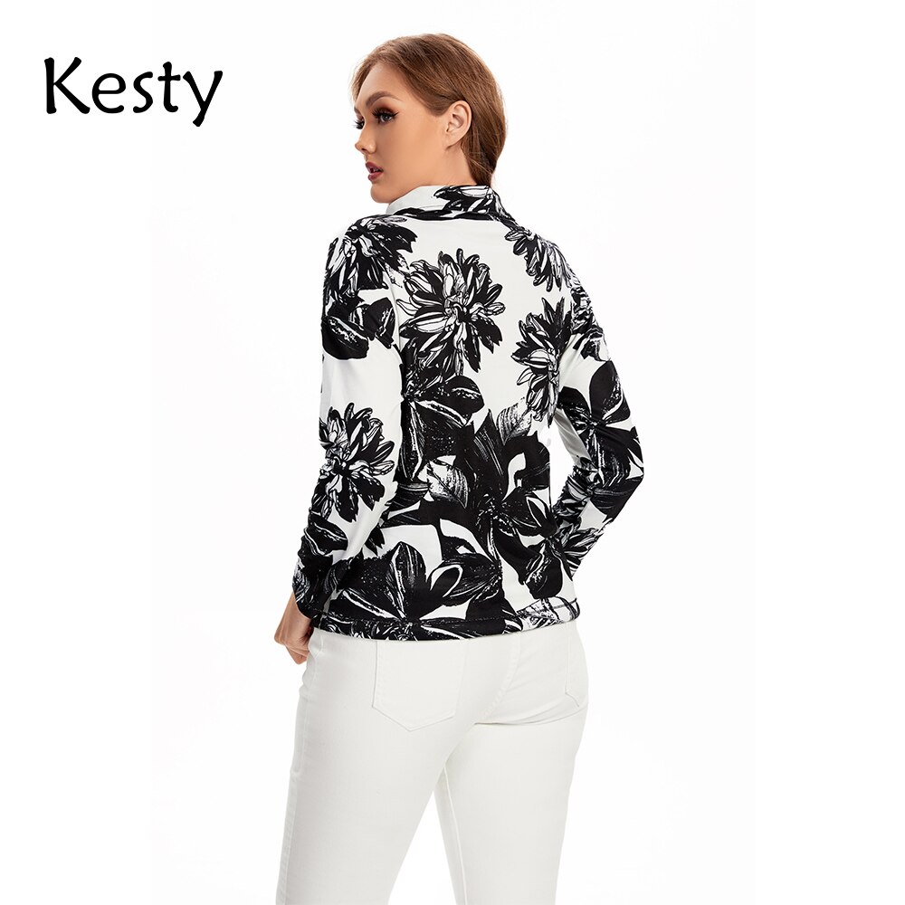 Kesty Dame #39 ;s Plus Size Jakke Høst Polyester –, 53% OFF