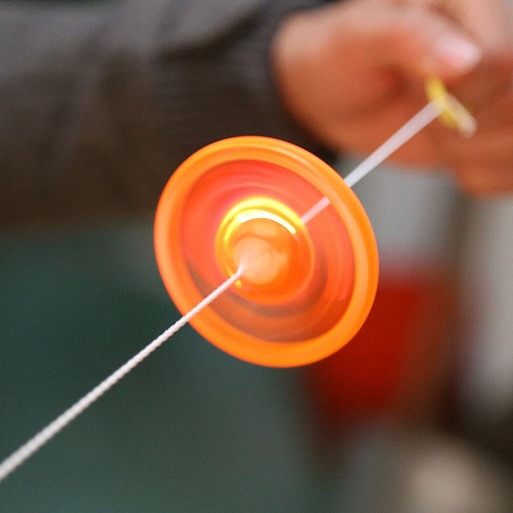 Flashing Flywheel Classic Luminescent Toy For Boys Girls High-speed Rotating flywheel