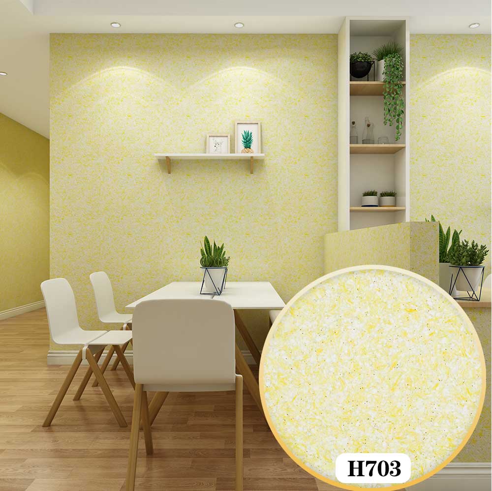 Beishubao H7 Serie Zijde Gips Wandbekleding Materiaal Vloeibaar Behang Eco Diy Voor Interieur Decoratie: H703