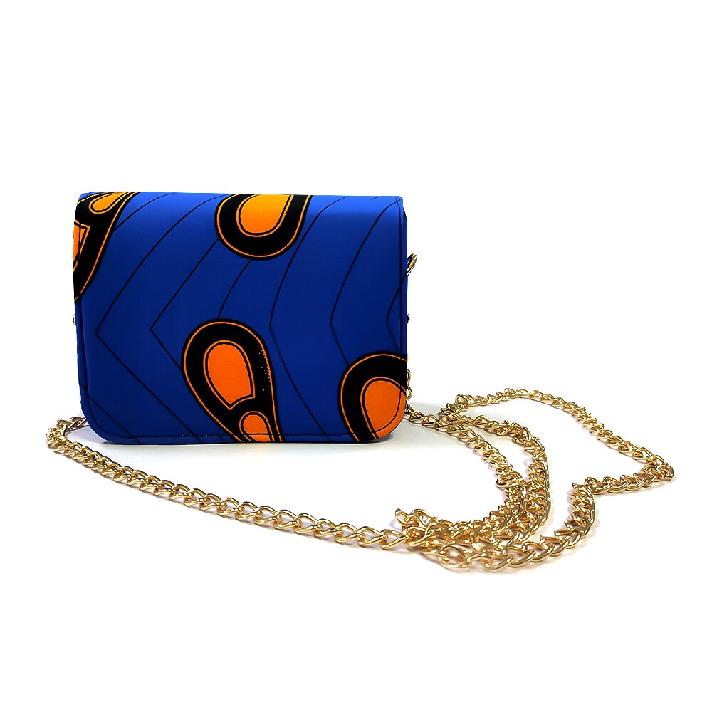 Afrikanske kvinder taske ankara taske skulder taske crossbody taske ankara taske afrikansk traditionel print taske ankara taske: Farve 7