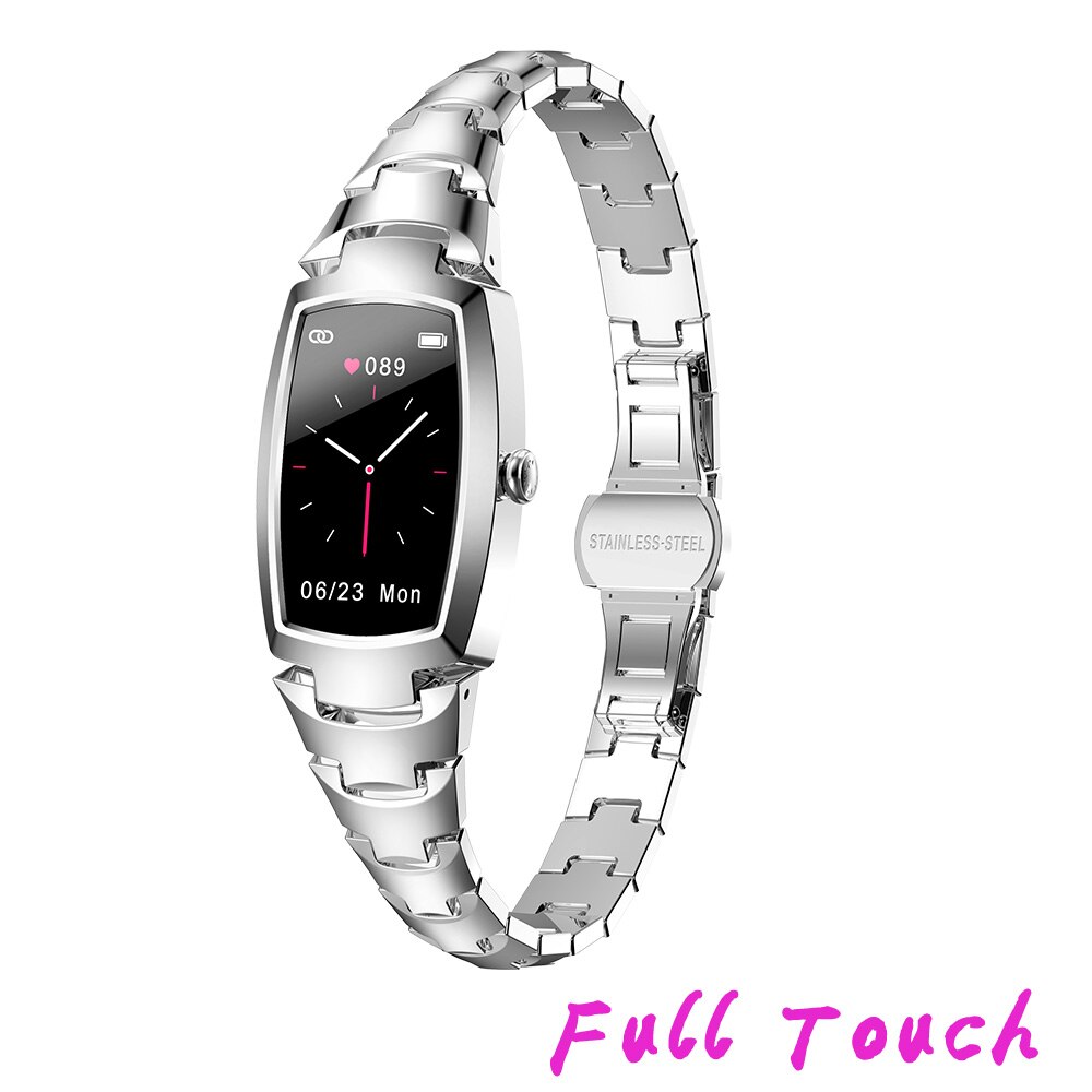 696 h8 h8 pro smartwatch-armband mit herzfrequenzmessung, blutdruckmessung, schrittzähler, wasserdicht, fitness-aktivitätstracker, smartwatch für damen