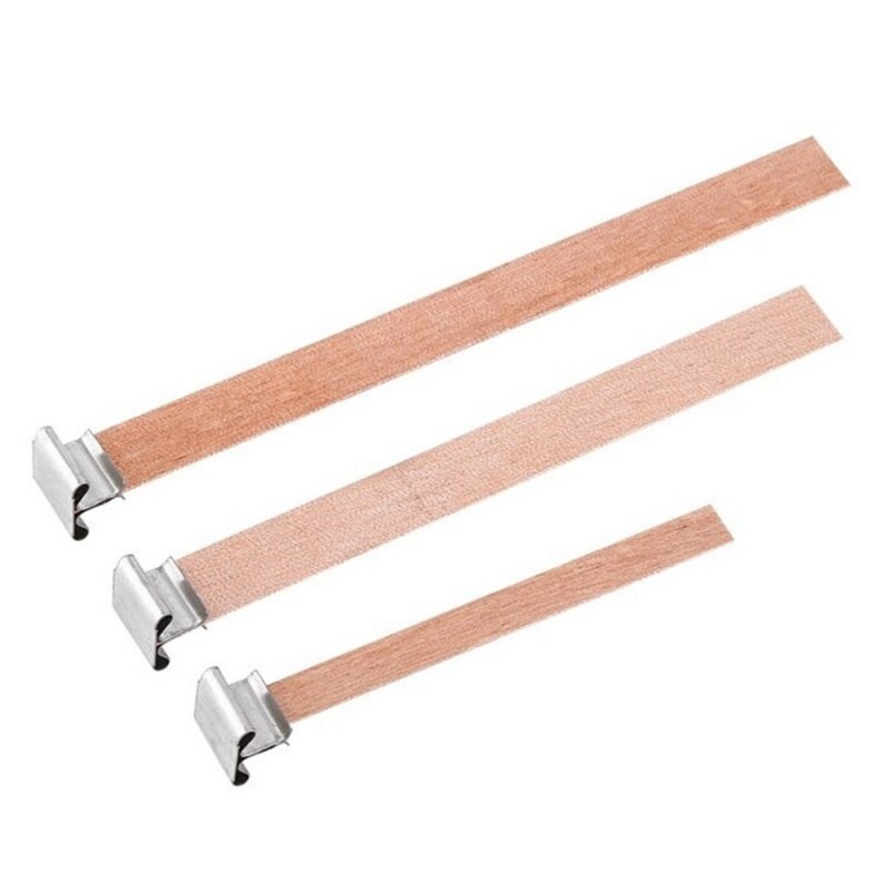 Kaars Wieken Voor Kaars Maken Lage Rook Houten Kaars Kern Duurzaam DIY Handgemaakte Kaars Maken Materialen Accessoires