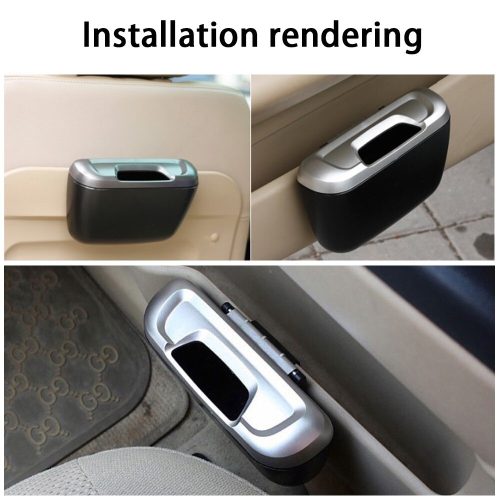 Hangable Auto Kasten innere tür mülleimer kreative Auto mülleimer Auto umweltschutz mülleimer