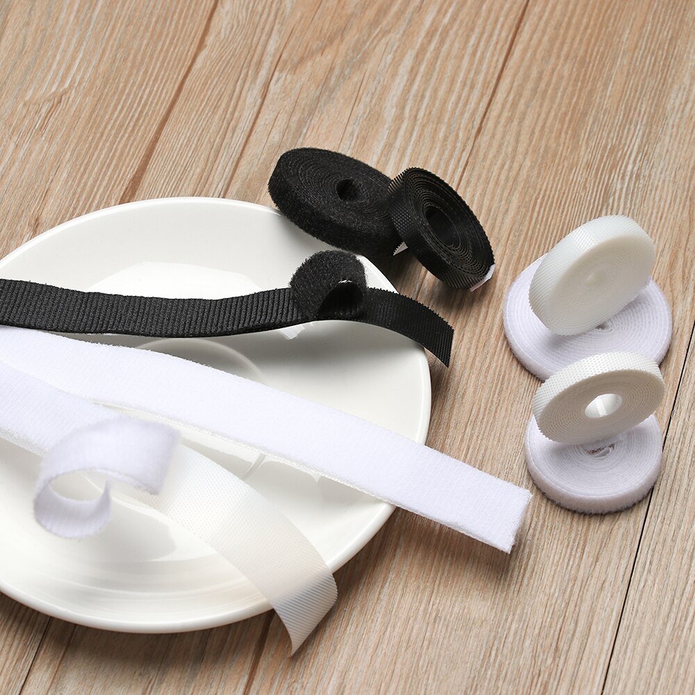 Cinta de sujeción para muñeca, pegatinas mágicas de 6/8/20mm de ancho, correa para pegar ropa, accesorios de ropa de costura para muñecas autoadhesivas DIY