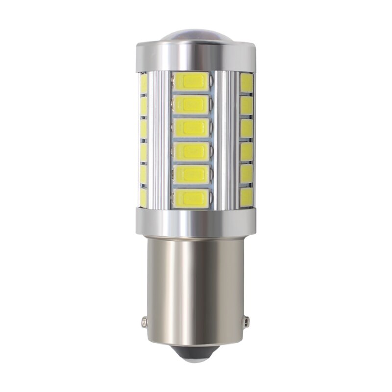 2 Stuks Auto Licht Signaal Lamp 1156 BA15S P21W Led Led Turn Remlicht Achterlicht 33SMD 5730 Led Auto achter Reverse Lamp R5w