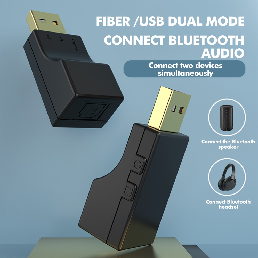 Transmetteur Bluetooth 5.0 Ugreen Avec Entrée Optique - Compatible APTX Pour TV Et PC