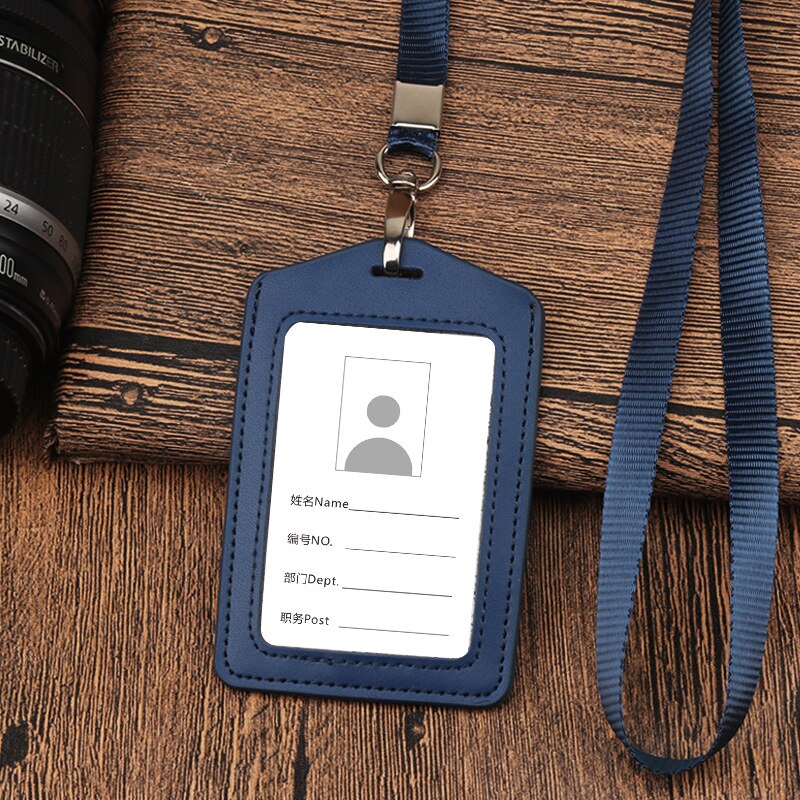 Color Business Exhibit ID Card Holder Neck Hang Lanyard Strap Anti-lost Wrist Lanyard Rope For Keys Phone Camera Keys: blue1