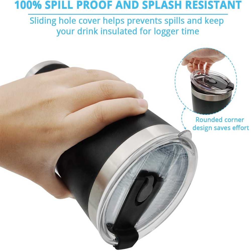 Thermische Mok Bier Cups Rvs Thermos Voor Thee Koffie Water Fles Vacuüm Geïsoleerde Lekvrij Met Deksels Drinkware