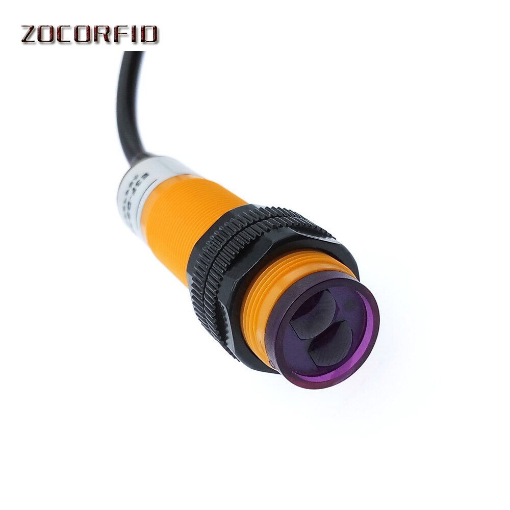 DC6-36V Proximity Switch Photoelectric sensor switch NPN PNP 30cm Detection Range Adjustable E3F-DS30P1/P2/B2