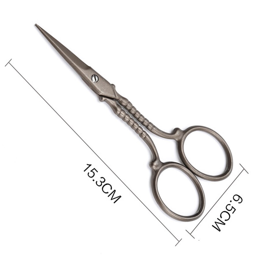 Ciseaux de broderie Zakka Vintage | Point de croix en Bronze et titane, artisanat outils ménagers 1 pièces