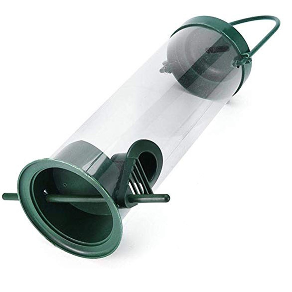 Fuglefoder udendørs hængende mesh fodring transportable vilde fugle holder produkter have park træ container til haven gård indretning: Default Title