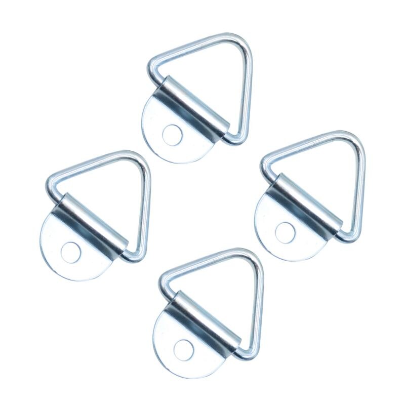 Tie Down Lashing Ring Zinc Plated Hitch Mooring Ring For Van Boat Horse Box Truck Trailer