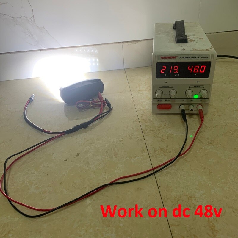 12v/24v/48v/60v/64v/72v/84v led motorcykel lommelygte forlygte kraftig kørespot til elcykel scootere