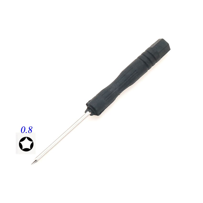 1 Pcs Mini Schroevendraaier 2.0 +,2.0-,1.5 +,2.0Y,T3,T4, t5, T6,0.8 Torx, Schroevendraaier Thuis Diy Hand Repair Tools: E Pentalobe 0.8