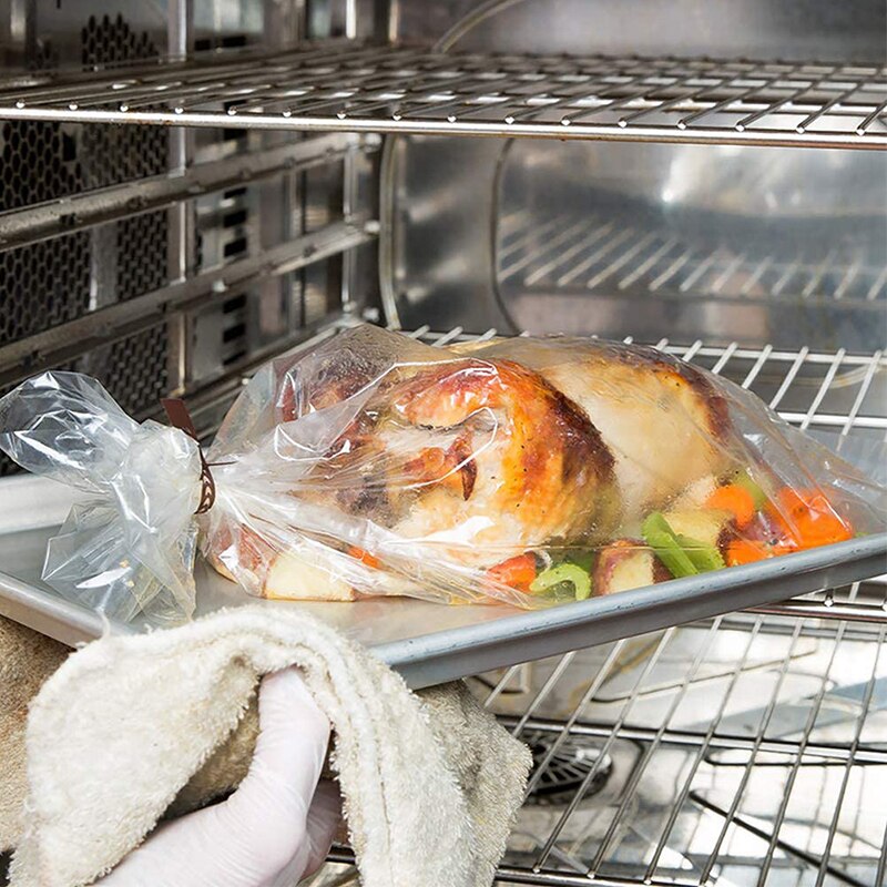 Sacs de cuisson pour cuisson de la dinde, petits/grands sacs à rôtir au four, manches de cuisson, mijoteuse, sac de cuisson de dinde, doublures de casseroles pour cuisson 0084 10 20 pièces