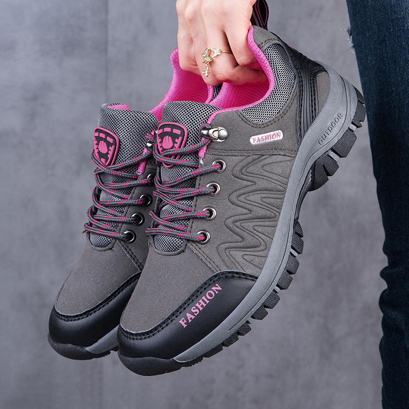 Damen-Wanderschuhe, wasserdichte draussen-Sneaker, rutschfeste Wanderschuhe, bequeme Schuhe, Kletterstiefel, Sportschuhe für Damen