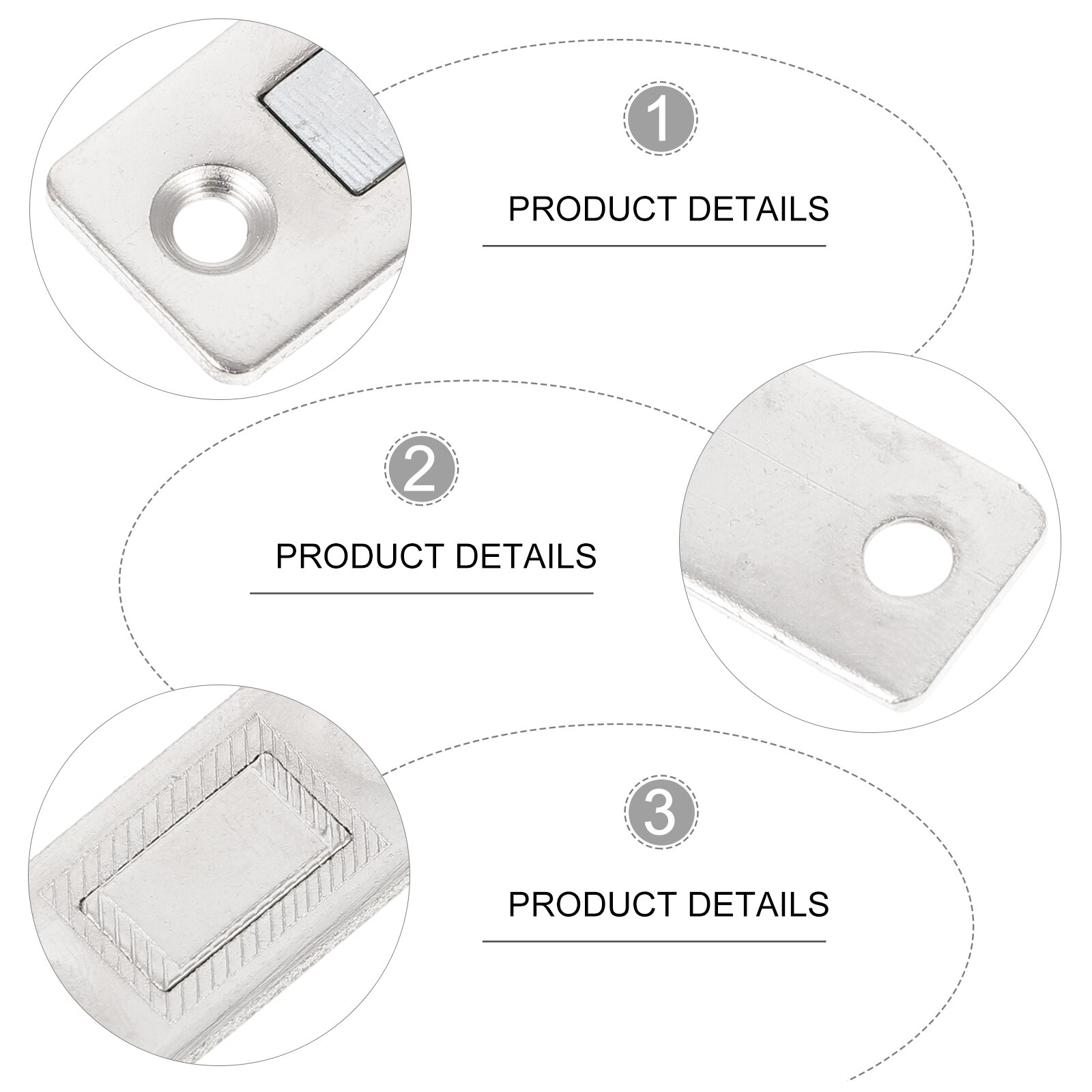 10 Sets Cabinet Magnetic Door Magnetic Magnetic Sliding Door
