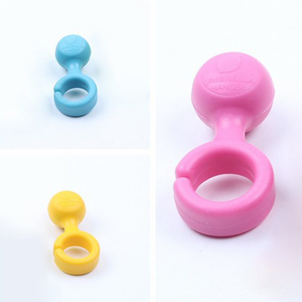 Mini porte-parapluie en TPE, couleur bonbon, mignon, facile à accrocher pour l'intérieur et la maison