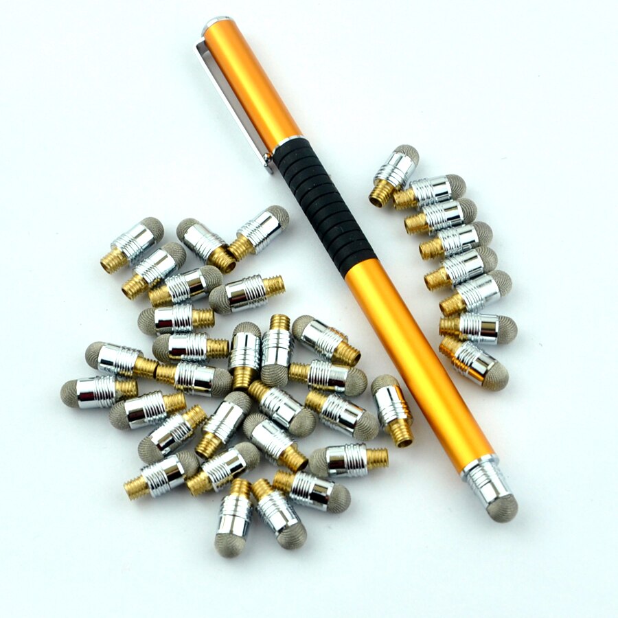 Punta de fibra de alta precisión para Jot Pro Disc Pen, punta de malla de sustitución de cabezal Ultra fino para lápiz óptico de capacitancia Apple Android