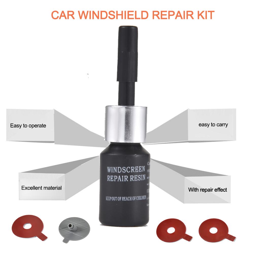 Car Glass Repair Tool Set Car Windshield Repair Injector Windscreen Glass Scratch Crack Restore DIY Kit For Window Screen Crack