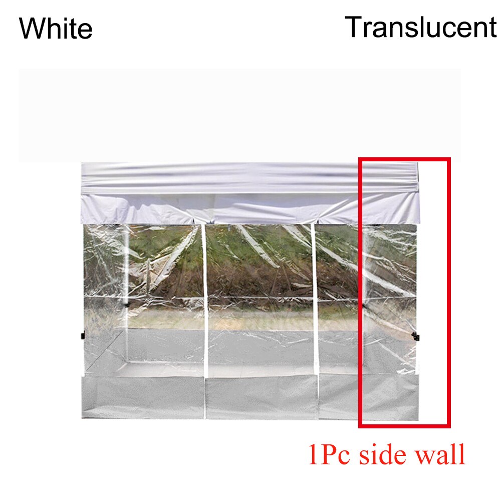 Tente imperméable portative extérieure d'ombre de jardin de mur latéral de remplacement de tente imperméable de tissu d'oxford abri sans dessus d'auvent: 6x6x2m-3