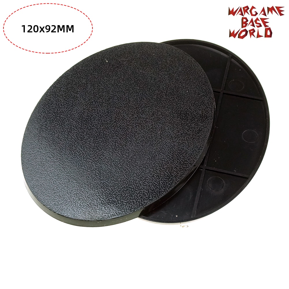 120X92Mm Oval Bases Model Plastic Bases Voor Games