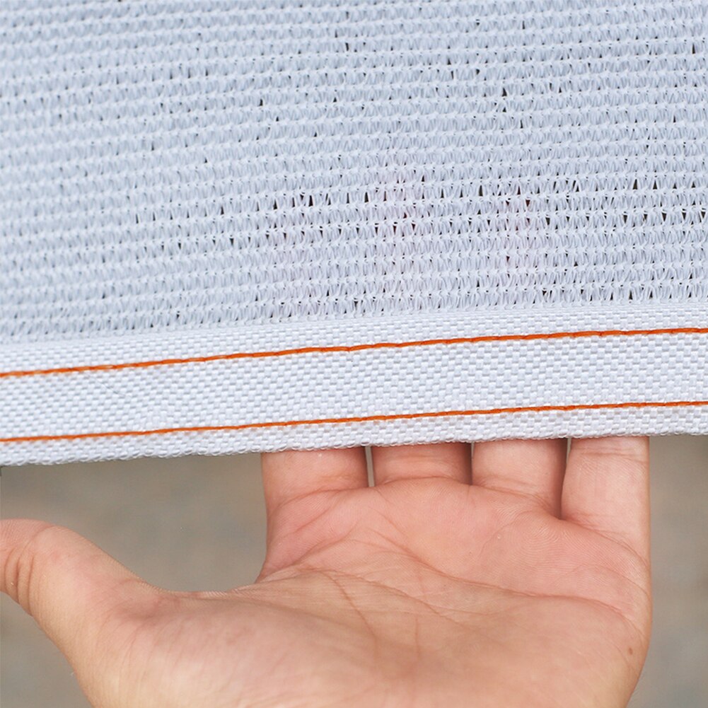 Binnenplaats patio huis tuin planten zonnescherm net schaduwdoeken uv-bestendig buiten ademend privacy scherm hek zonnebrandcrème zomer