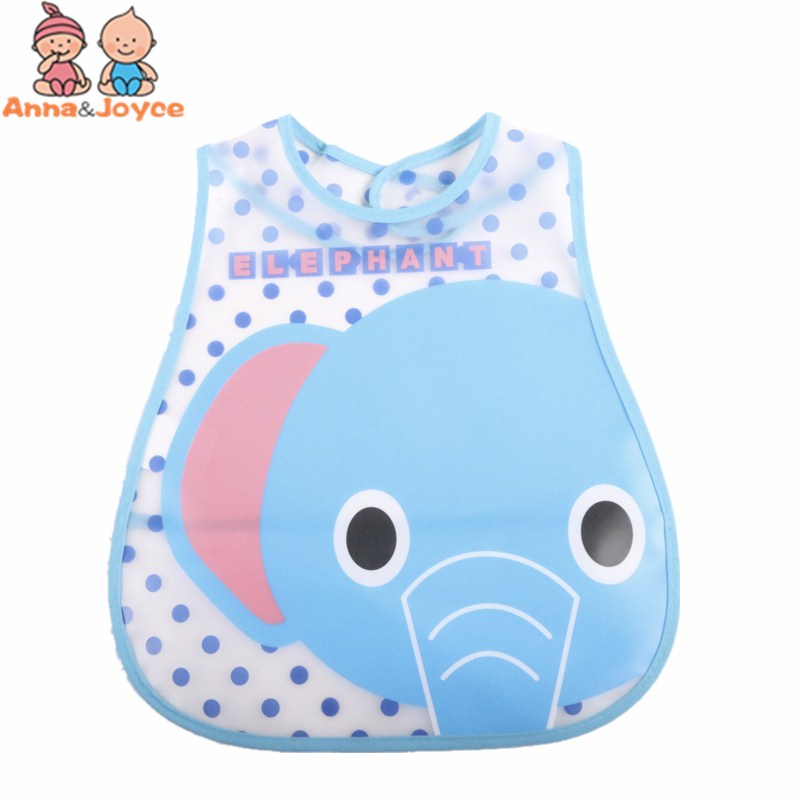 20 pc/lot Bébé Bavoirs Étanche Déjeuner Bavoirs Garçons Filles Nourrissons Bande Dessinée Motif Bavoirs Burp Chiffons pour Enfants Auto Alimentation Soins