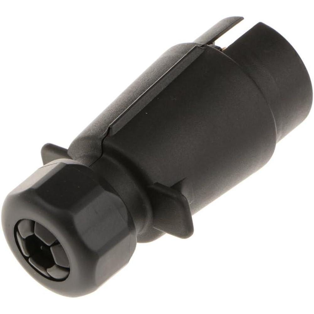 12V 12N Trailer 7 Pin Plug Round Wiring Tow Plastic Plug Car Accessories For Caravan Truck Boat Van Bus SUV