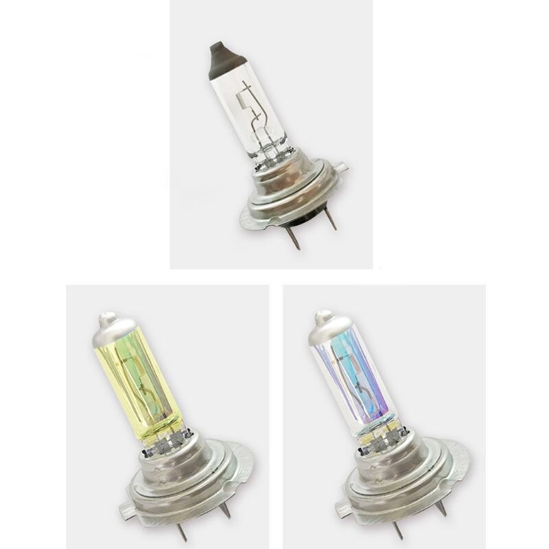 2 stk  h7 55w/100w 12v 3500-4500k xenon gas halogen forlygte hvide lys pærer bil lys udvendigt auto lys