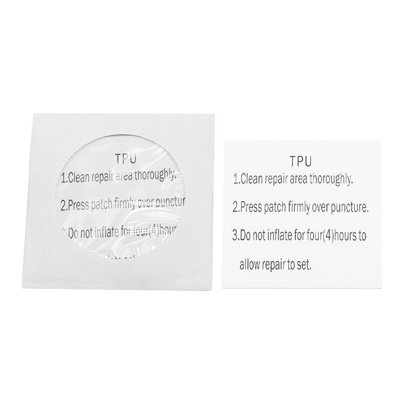 Clear Tpu Bandenreparatieset Patch Voor Tent Luchtbed Opblaasbare Speelgoed Rubber Boot Waterdichte Transparante Zelfklevende Nylon Sticker