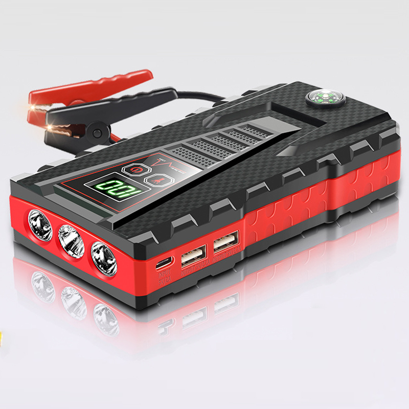 EAFC – démarreur de saut de voiture, batterie de recharge sans fil 22000mAh 1200A, Power Bank pour 12V, démarreur d&#39;urgence de voiture Jstar 4